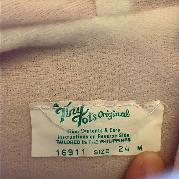 Vintage - 24 month, red baseball windbreaker - Picture 3 of 7